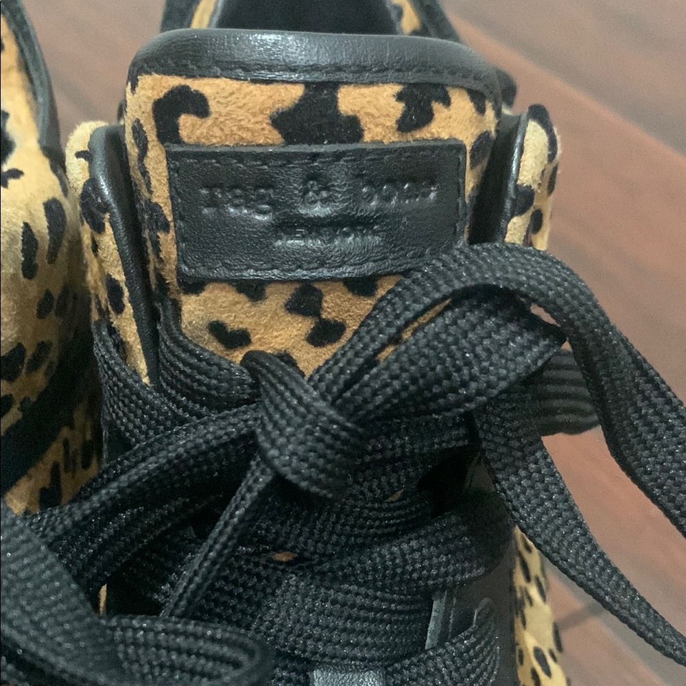 Rag&Bone Leopard Print High-Top Sneakers - image 5
